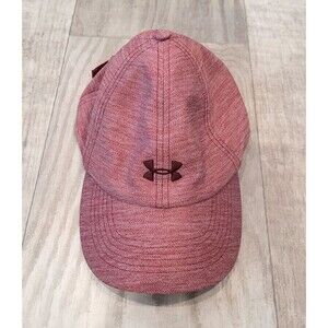 Under Armour Womens One Size Free Fit Adjustable Ball Cap Heathered Pink Sports